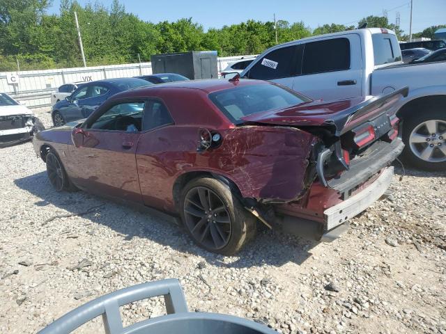 2C3CDZFJ3KH637098 - 2019 DODGE CHALLENGER R/T SCAT PACK BURGUNDY photo 2