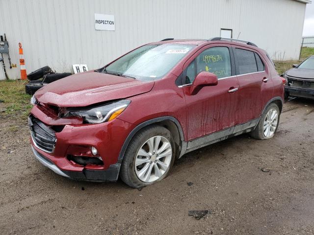 3GNCJMSB0JL312587 - 2018 CHEVROLET TRAX PREMIER BURGUNDY photo 1