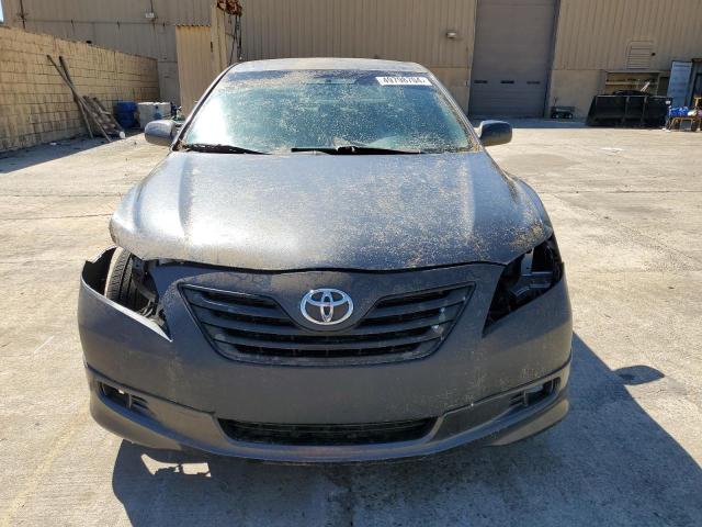 4T1BE46K07U529652 - 2007 TOYOTA CAMRY CE GRAY photo 5