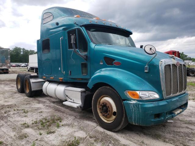 1XP7D49X91D550509 - 2001 PETERBILT 387 GREEN photo 1