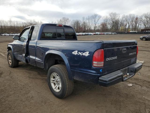 1D7HG32K14S508055 - 2004 DODGE DAKOTA SPORT BLUE photo 2