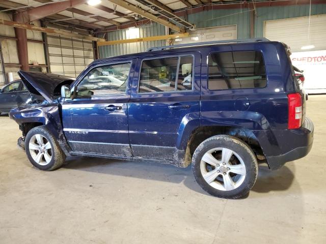 1C4NJRFB2ED820998 - 2014 JEEP PATRIOT LATITUDE BLUE photo 2