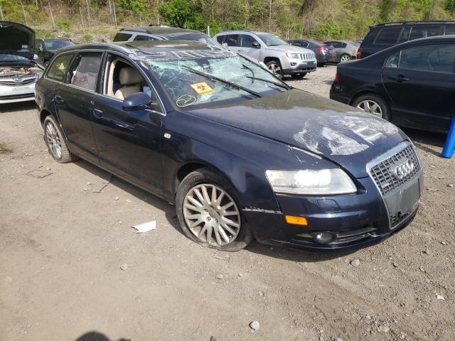 WAUKH74F28N080633 - 2008 AUDI A6 AVANT QUATTRO BLUE photo 4