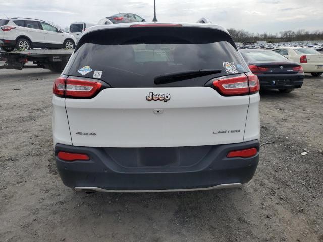 1C4PJMDB4JD582273 - 2018 JEEP CHEROKEE LIMITED WHITE photo 6