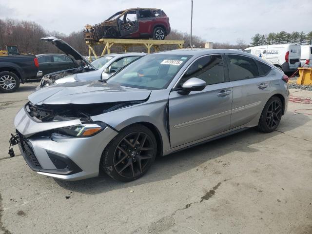 19XFL1H83NE019304 - 2022 HONDA CIVIC SPORT TOURING SILVER photo 1