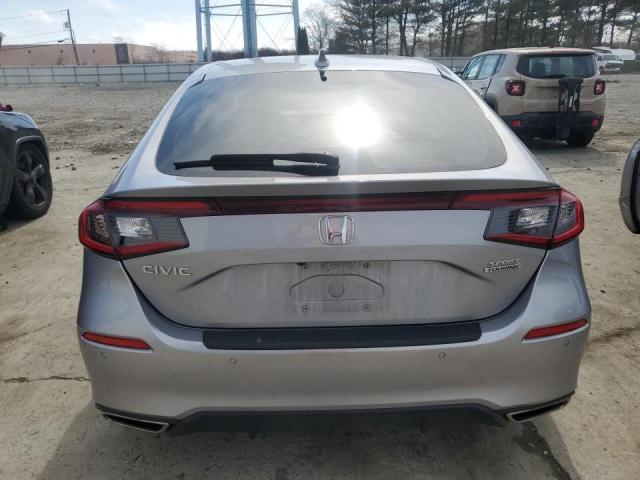 19XFL1H83NE019304 - 2022 HONDA CIVIC SPORT TOURING SILVER photo 6