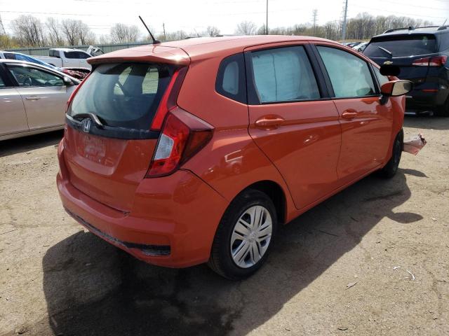 3HGGK5H47KM717381 - 2019 HONDA FIT LX ORANGE photo 3