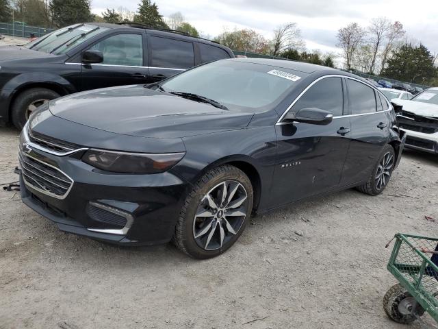 1G1ZD5ST3JF262912 - 2018 CHEVROLET MALIBU LT BLACK photo 1