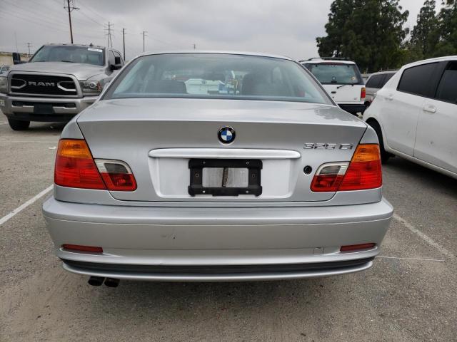 WBABN33441JW56544 - 2001 BMW 325 CI SILVER photo 6