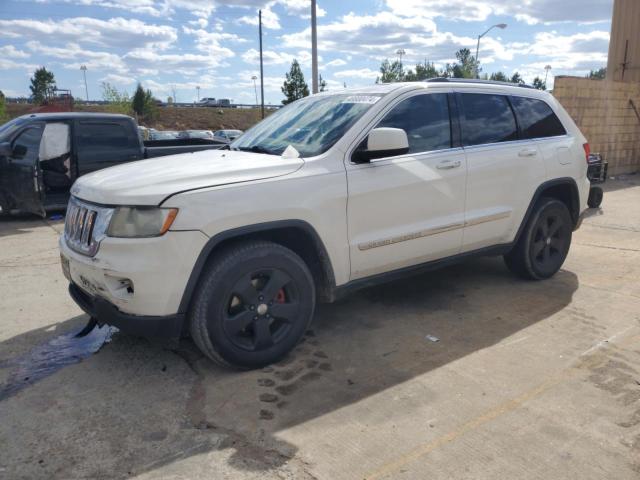 1C4RJEAG3CC354501 - 2012 JEEP GRAND CHER LAREDO WHITE photo 1