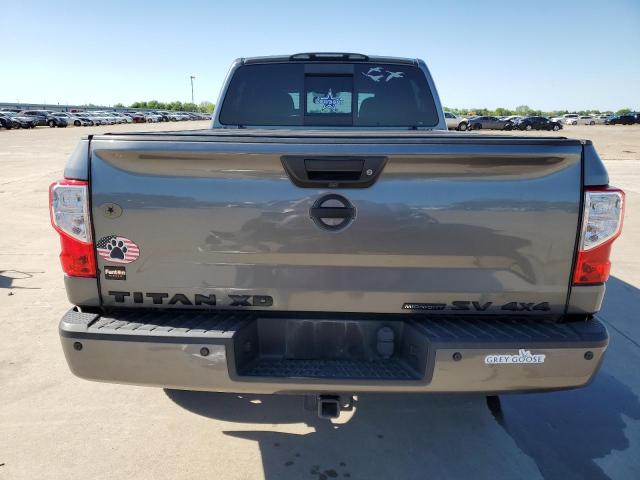 1N6BA1F40JN534798 - 2018 NISSAN TITAN XD SL GRAY photo 6