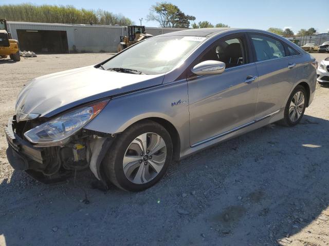 KMHEC4A4XDA066587 - 2013 HYUNDAI SONATA HYBRID SILVER photo 1