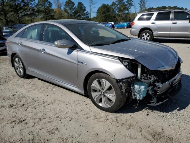 KMHEC4A4XDA066587 - 2013 HYUNDAI SONATA HYBRID SILVER photo 4