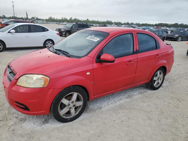 KL1TD56698B205723 - 2008 CHEVROLET AVEO BASE RED photo 1