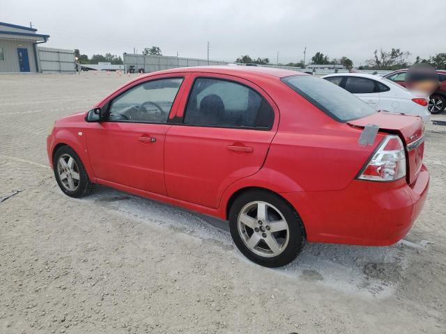 KL1TD56698B205723 - 2008 CHEVROLET AVEO BASE RED photo 2