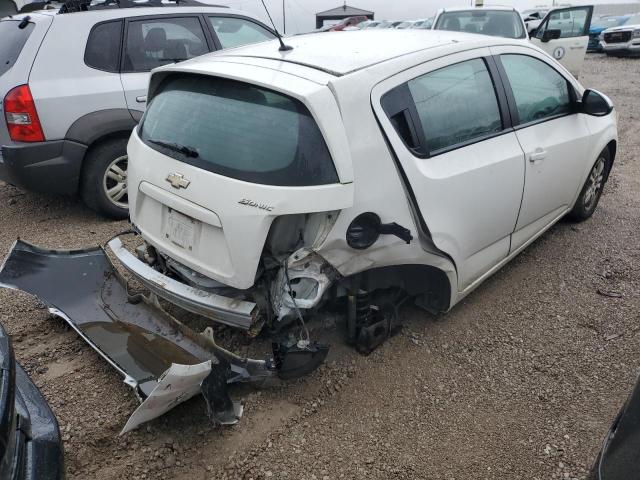 1G1JA6SH6C4161644 - 2012 CHEVROLET SONIC LS WHITE photo 3