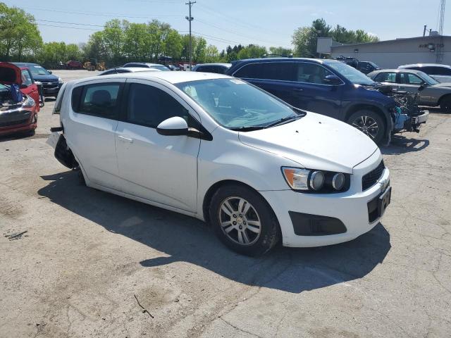 1G1JA6SH6C4161644 - 2012 CHEVROLET SONIC LS WHITE photo 4