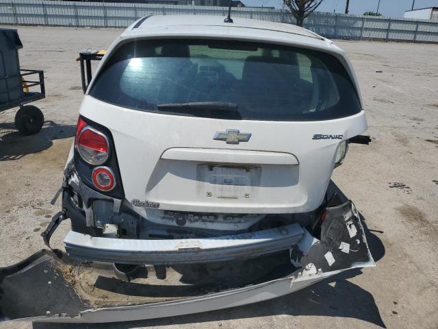 1G1JA6SH6C4161644 - 2012 CHEVROLET SONIC LS WHITE photo 6