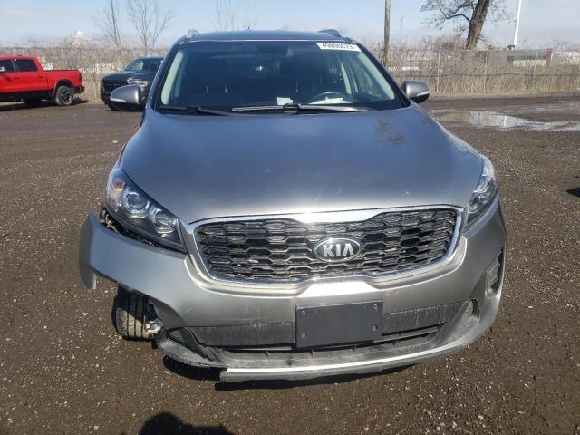 5XYPGDA36KG468578 - 2019 KIA SORENTO L GRAY photo 5