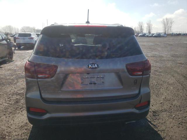 5XYPGDA36KG468578 - 2019 KIA SORENTO L GRAY photo 6