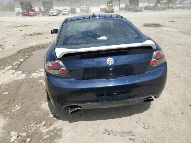 KMHHM66D68U294881 - 2008 HYUNDAI TIBURON GS BLUE photo 6