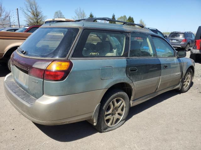 4S3BH675247629861 - 2004 SUBARU LEGACY OUTBACK AWP 青绿色 照片 3