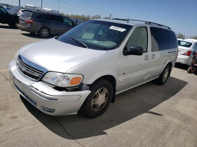 1GNDX13E12D189223 - 2002 CHEVROLET VENTURE LUXURY SILVER photo 1