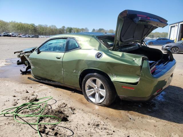 2C3CDZAG8PH540143 - 2023 DODGE CHALLENGER SXT GREEN photo 2