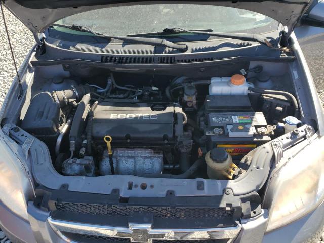 KL1TD5DE6BB207804 - 2011 CHEVROLET AVEO LS 银色 照片 11