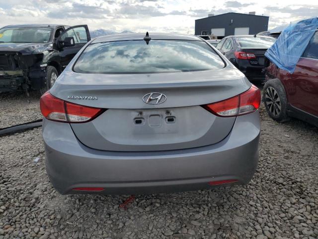 KMHDH4AEXDU940408 - 2013 HYUNDAI ELANTRA GLS GRAY photo 6