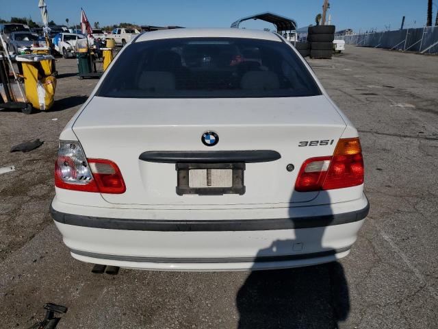 WBAAV33491FU91508 - 2001 BMW 325 I WHITE photo 6