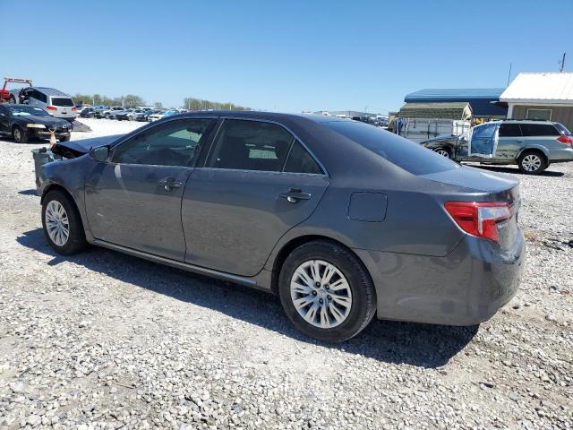4T4BF1FK7DR276262 - 2013 TOYOTA CAMRY L GRAY photo 2
