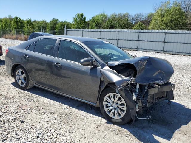 4T4BF1FK7DR276262 - 2013 TOYOTA CAMRY L GRAY photo 4