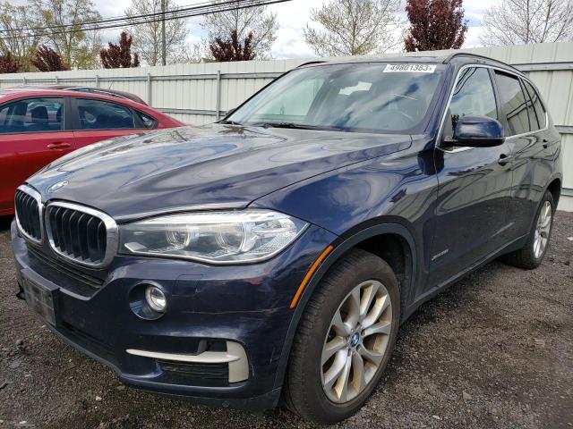 5UXKR0C53G0P21220 - 2016 BMW X5 XDRIVE35I BLUE photo 1