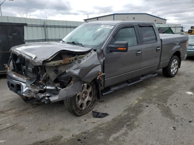 1FTFW1EV5AFD45316 - 2010 FORD F150 SUPERCREW GRAY photo 1