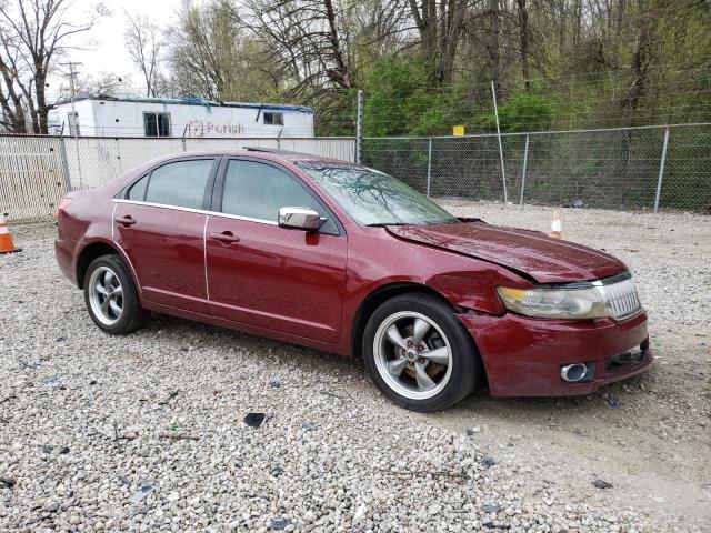 3LNHM26T37R609576 - 2007 LINCOLN MKZ RED photo 4