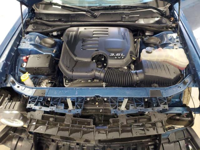 2C3CDZAG5PH542660 - 2023 DODGE CHALLENGER SXT BLUE photo 11