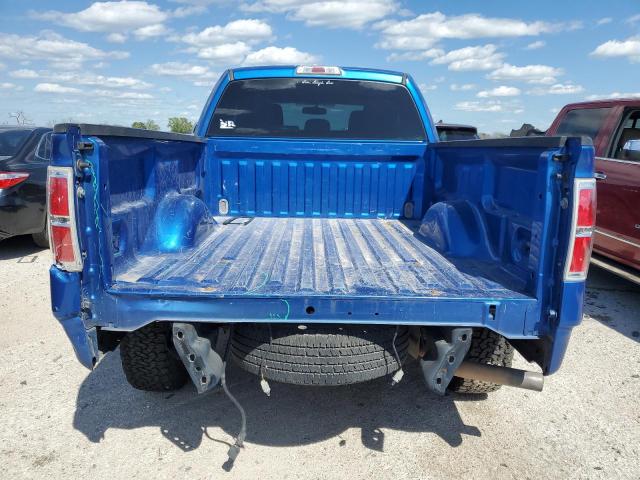 1FTFX1CF7DFA66964 - 2013 FORD F150 SUPER CAB BLUE photo 6