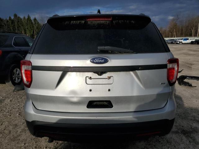 1FM5K8ARXGGA52583 - 2016 FORD EXPLORER POLICE INTERCEPTOR SILVER photo 6