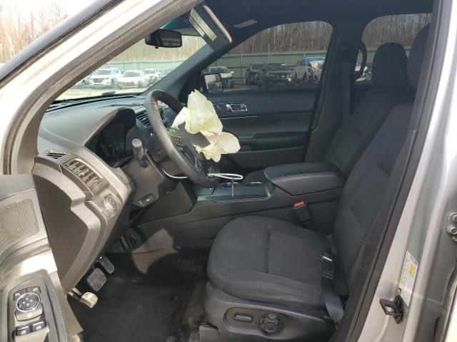 1FM5K8ARXGGA52583 - 2016 FORD EXPLORER POLICE INTERCEPTOR SILVER photo 7