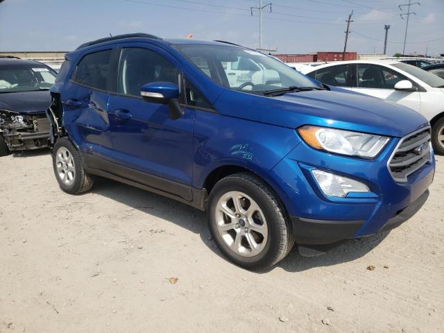 MAJ3P1TE1JC164319 - 2018 FORD ECOSPORT SE BLUE photo 4