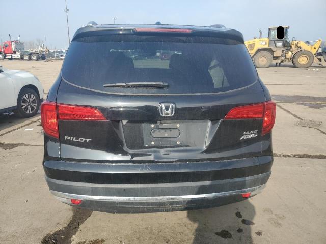 5FNYF6H09HB088780 - 2017 HONDA PILOT ELITE BLACK photo 6