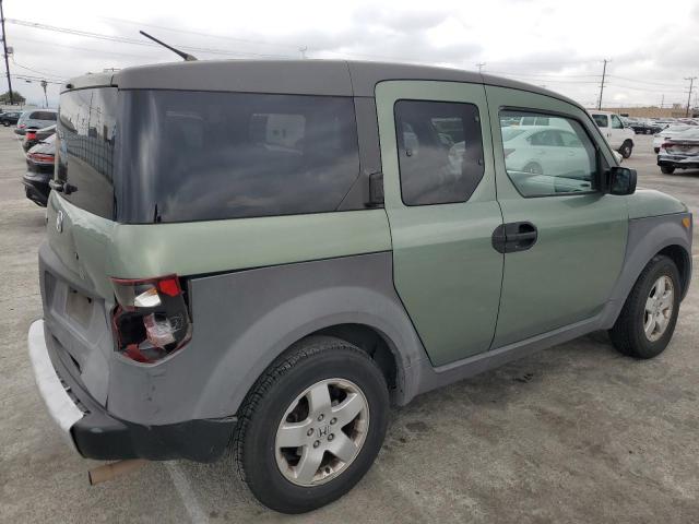 5J6YH28534L034147 - 2004 HONDA ELEMENT EX GREEN photo 3