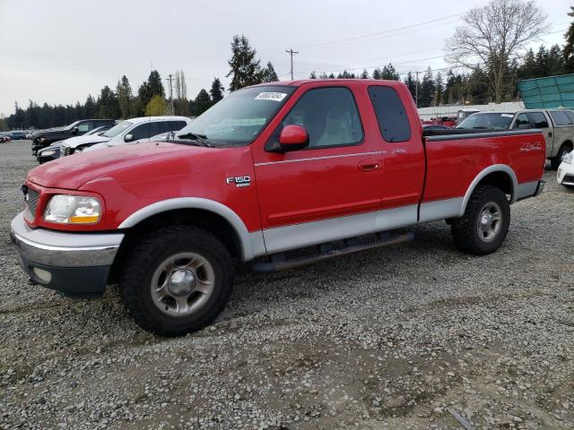 2FTRX18L71CA15726 - 2001 FORD F150 RED photo 1