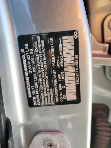 SJKCH5CP0JA056167 - 2018 INFINITI QX30 BASE Silber Foto 12