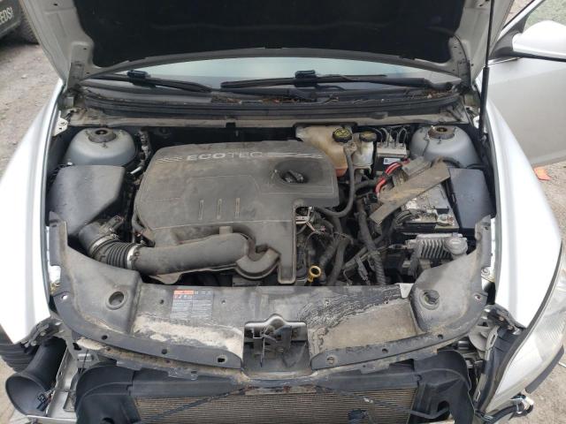 1G1ZE5EB0A4106693 - 2010 CHEVROLET MALIBU LTZ ვერცხლისფერი ფოტო 11