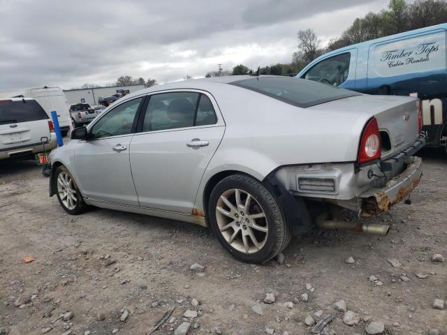 1G1ZE5EB0A4106693 - 2010 CHEVROLET MALIBU LTZ SILVER photo 2