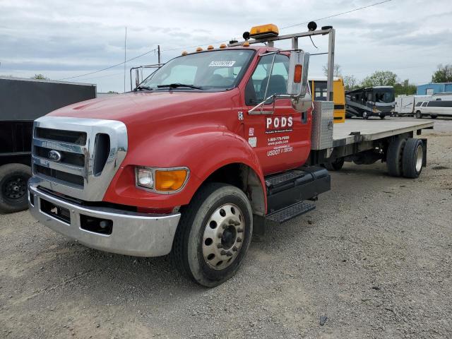 3FRNF6HD4FV682673 - 2015 FORD F650 SUPER DUTY RED photo 1