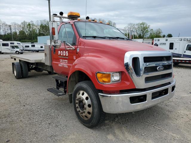 3FRNF6HD4FV682673 - 2015 FORD F650 SUPER DUTY RED photo 4