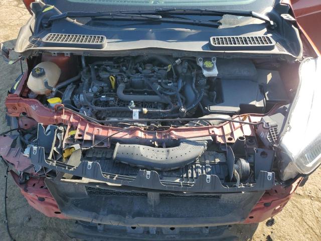 1FMCU9HD0KUB54843 - 2019 FORD ESCAPE SEL ნარინჯისფერი ფოტო 12